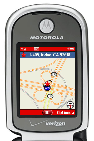 navteq Cartografia en un movil