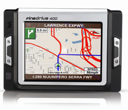 navteq cartografia en un navegador gPS